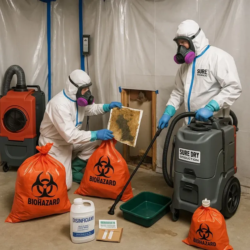 Contaminated Water Handling Protocols process in Covington, TN