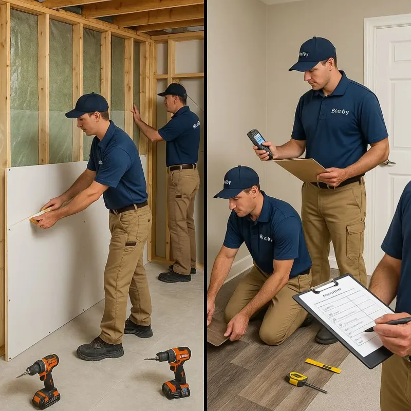Repairs and Reconstruction process in Covington, TN
